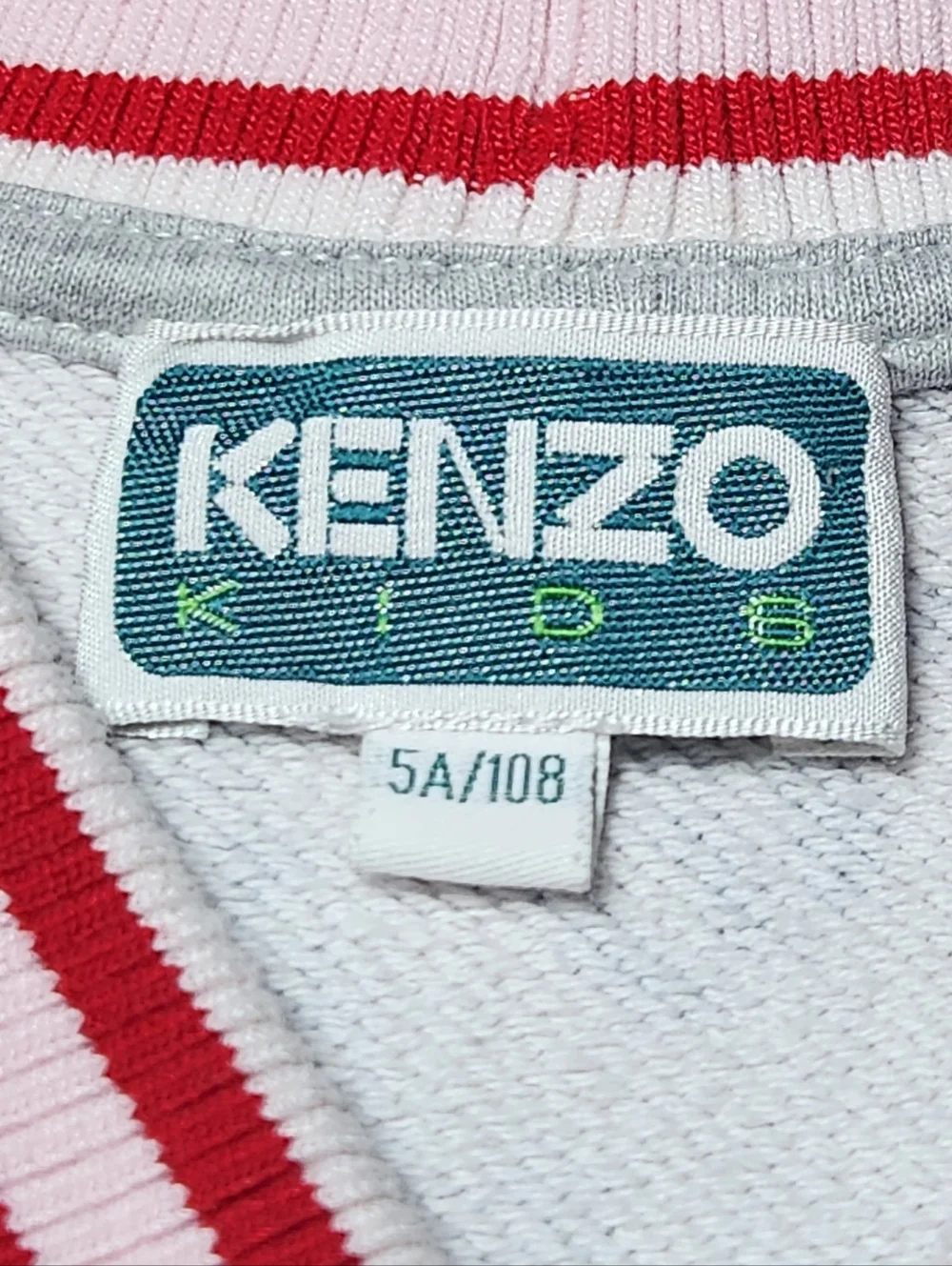 Kenzo Kids Varsity Tiger Cardigan Jacket Size 5 Designer Girls Sweatshirt Jacket